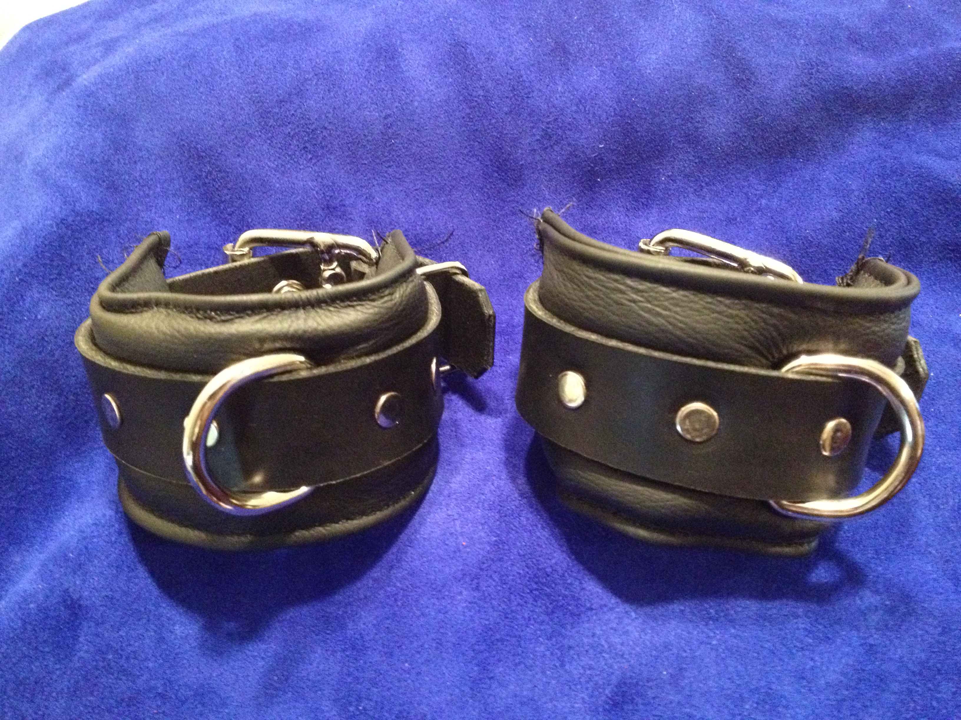 Padded wrist cuffs